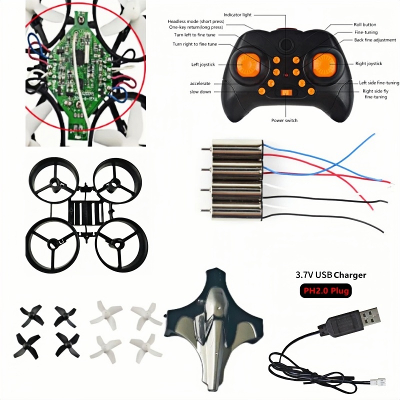 완벽한 DIY 드론 키트 2.4G 6축 자이로 헤드리스 - Drone Battery Balance Charger 리뷰 및 가격