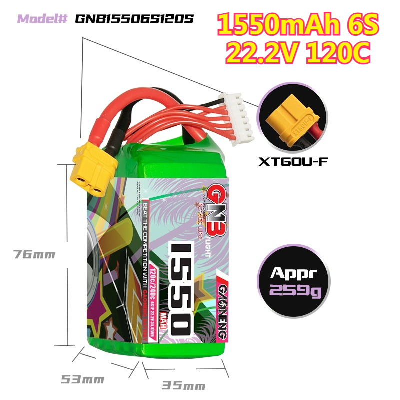 1550mAh 120C 리튬폴리머 배터리 4S 14.8 - Drone Battery 6S 리뷰 및 가격