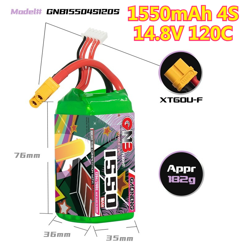 1550mAh 120C 리튬폴리머 배터리 4S 14.8 - Drone Battery 6S 리뷰 및 가격